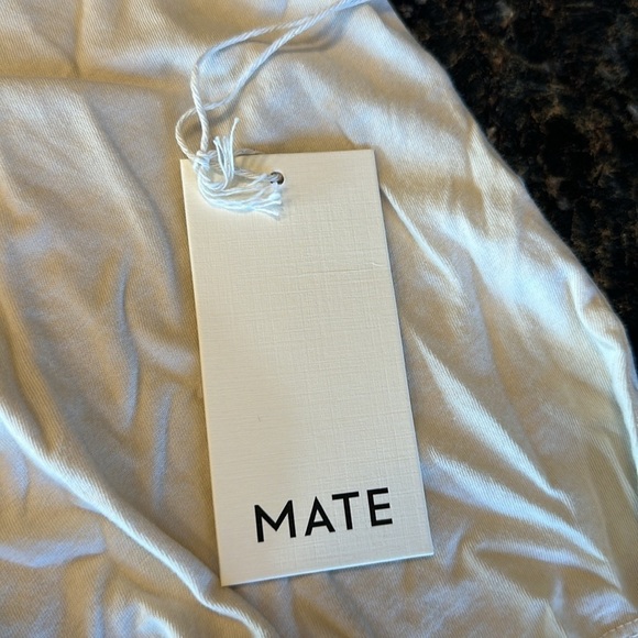 MATE the label ivory cropped tee size XS NWT. “Somebody’s Darling” - Picture 4 of 4